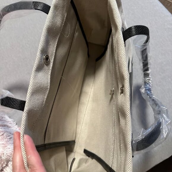 Longchamp Essential Toile Large Canvas Tote Shoulder Bag - Picture 6 of 7